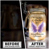 Missing You Always & Remembering You Forever - Personalized Memorial Mason Jar Light