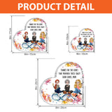 Thanks For The Genes - Personalized Mother Custom Shaped Acrylic Plaque