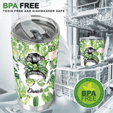 I'm A Plantaholic With Any Name - Personalized Gardening Tumbler