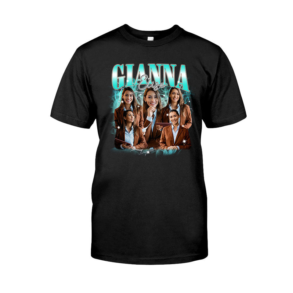 Custom Text And Photos - gift for anyone - Personalized T-shirt And Hoodie