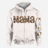 Spooky Mama Grandma - Personalized Mother All Over Shirt