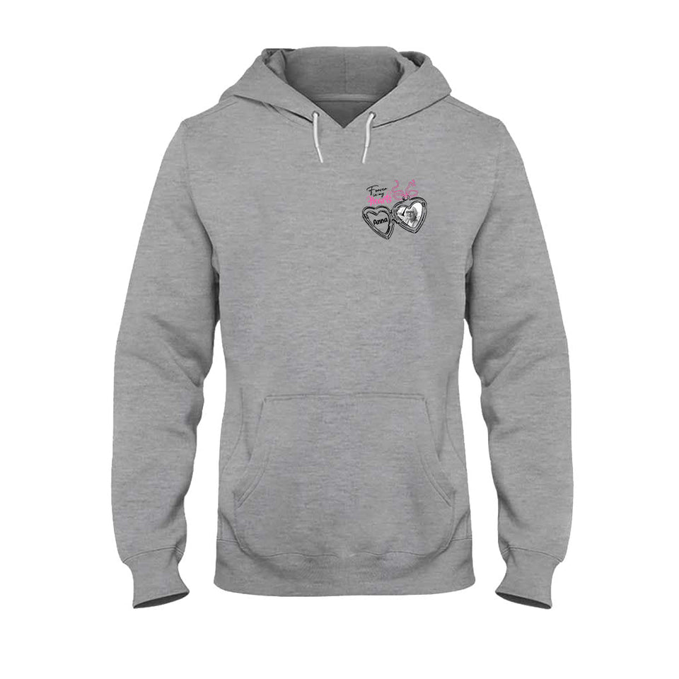 Forever In My Heart - Personalized Memorial T-shirt And Hoodie