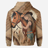 Horse Lovers - Personalized Horse All Over Shirt