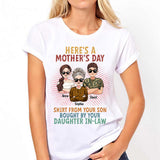 A Shirt From Your Son/ Daughter - Personalized Mother T-shirt And Hoodie