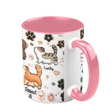 Tiny Furry Overlords - Personalized Cat Accent Mug
