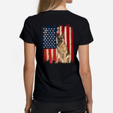 Puppy Flag - Personalized Dog T-shirt and Hoodie