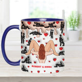 Spit On That Thang - Personalized Couple Accent Mug