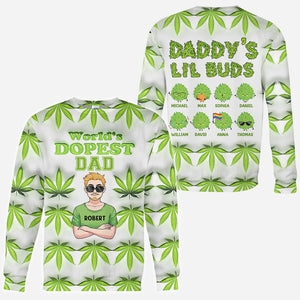 Dopest Dad Ever - Personalized Father All Over Shirt
