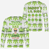Dopest Dad Ever - Personalized Father All Over Shirt