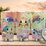 Cute Turtles - Personalized Turtle Tumbler