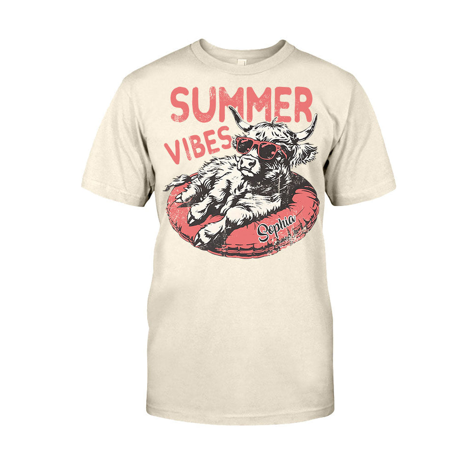 Summer Vibes - Personalized T-shirt And Hoodie