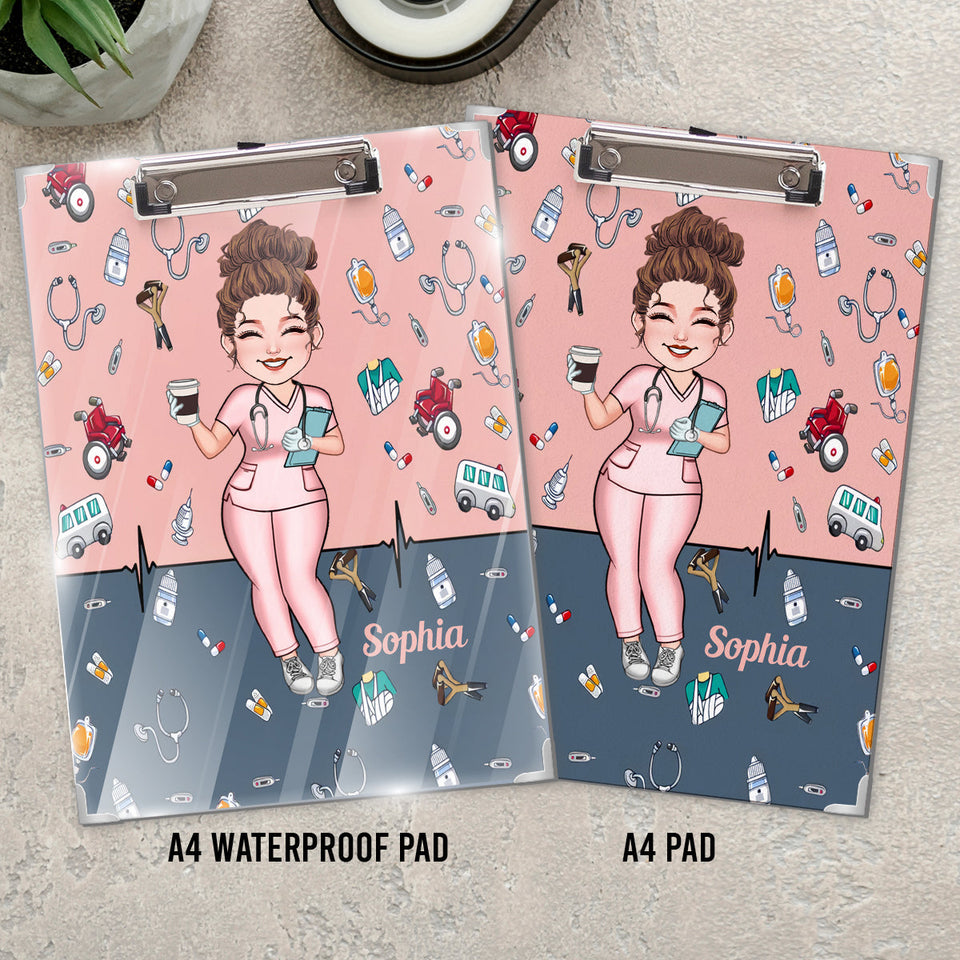 It’s A Beautiful Day To Save Lives - Personalized Nurse Clipboard