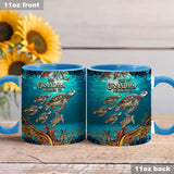 This Grandma Belongs To - Personalized Grandma Accent Mug