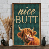 Nice Butt - Personalized Canvas And Poster