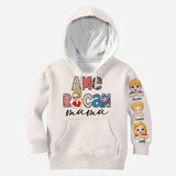 American Mama Any Title Vintage Retro Style - Personalized Mother All Over Shirt