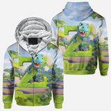 Dinosaur Alphabet - Personalized Kid All Over Shirt