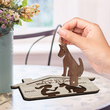 You'll Never Walk Alone - Personalized Dog Key Holder