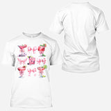 Save Water Drink Cocktails Coquette Girly - Personalized Cocktail All Over Shirt