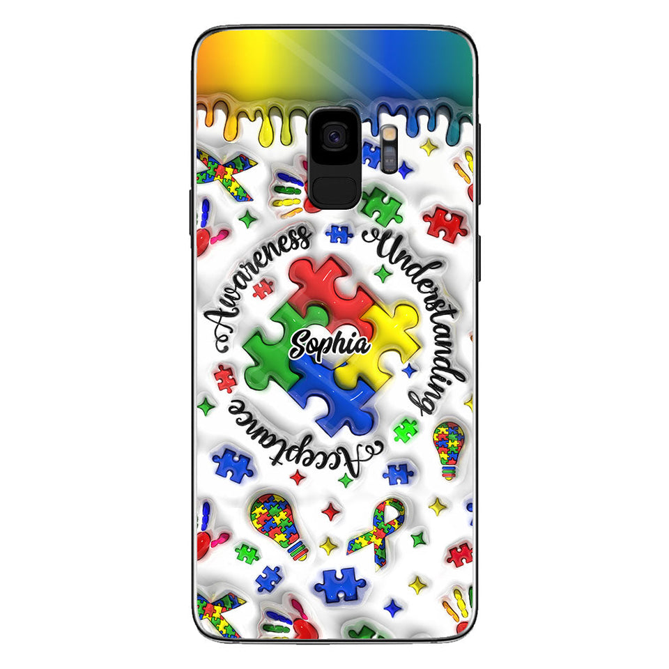 Sensibilisation à l'autisme - Coque de téléphone personnalisée pour la sensibilisation à l'autisme