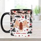 Spit On That Thang - Personalized Couple Accent Mug