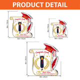 Congratulation Grad - Personalized Graduation Custom Shaped Acrylic Plaque