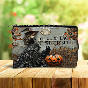 Ye Olde Bag Of Witchy Sh*t - Personalized Witch Pouch