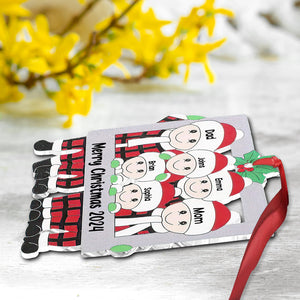 Merry Christmas - Personalized Family Ornament