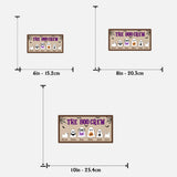 The Boo Crew - Personalized Family 2 Layered Wood Sign / Wood Plaque