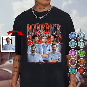 Custom Text And Photos - gift for anyone - Personalized T-shirt And Hoodie
