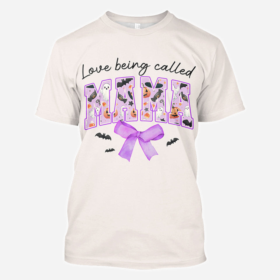 Coquette Halloween Mama - Personalized Mother All Over Shirt