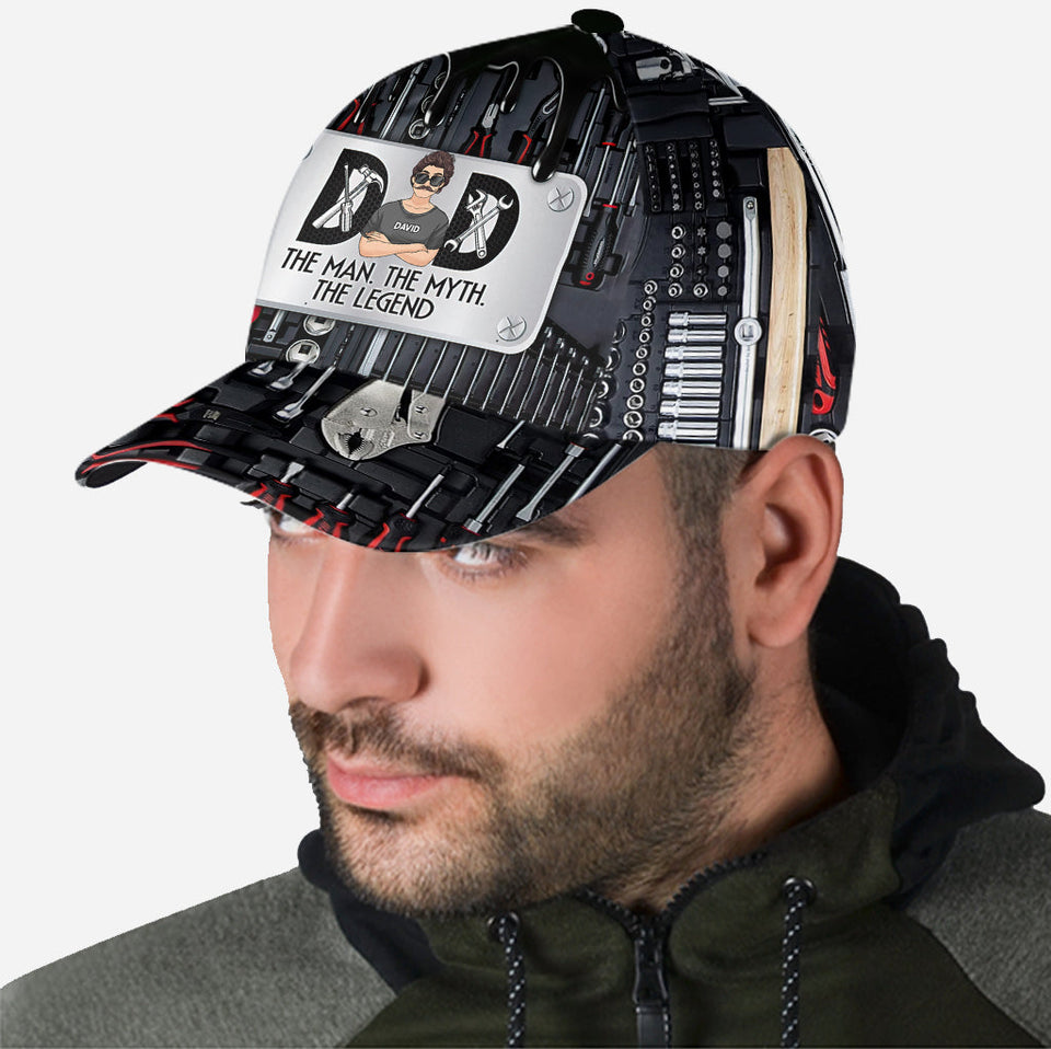 Mechanic Dad - Personalized Father Classic Cap