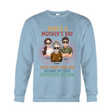 A Shirt From Your Son/ Daughter - Personalized Mother T-shirt And Hoodie