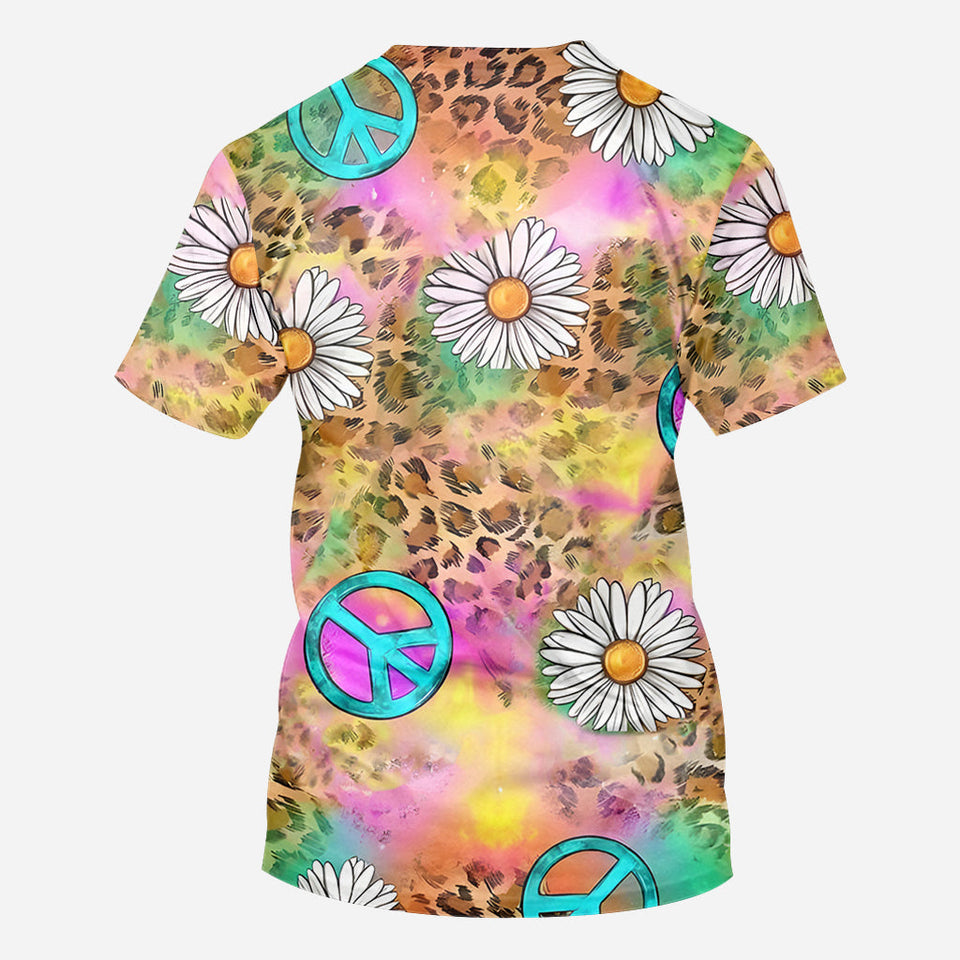Hippie Soul Western Style - Personalized Hippie All Over Shirt
