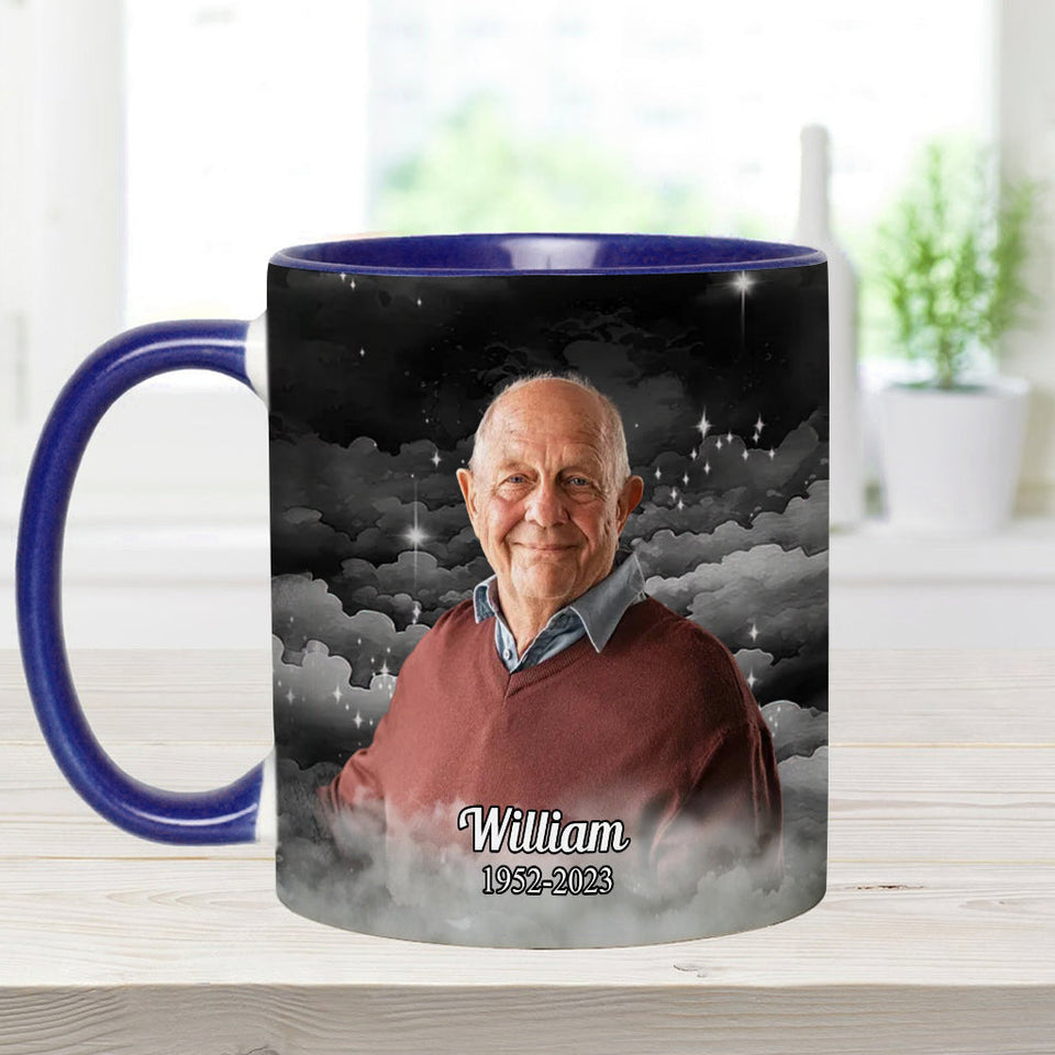 Ma première pensée le matin, c'est toujours toi - Mug commémoratif personnalisé