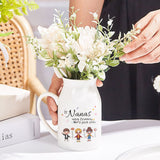 If Nana Were Flowers - Personalized Grandma Ceramic Flower Vase