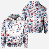 American Grandma - Personalized Grandma All Over Shirt