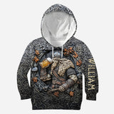 Viking Warrior Drinking Legend - Personalized Viking All Over Shirt