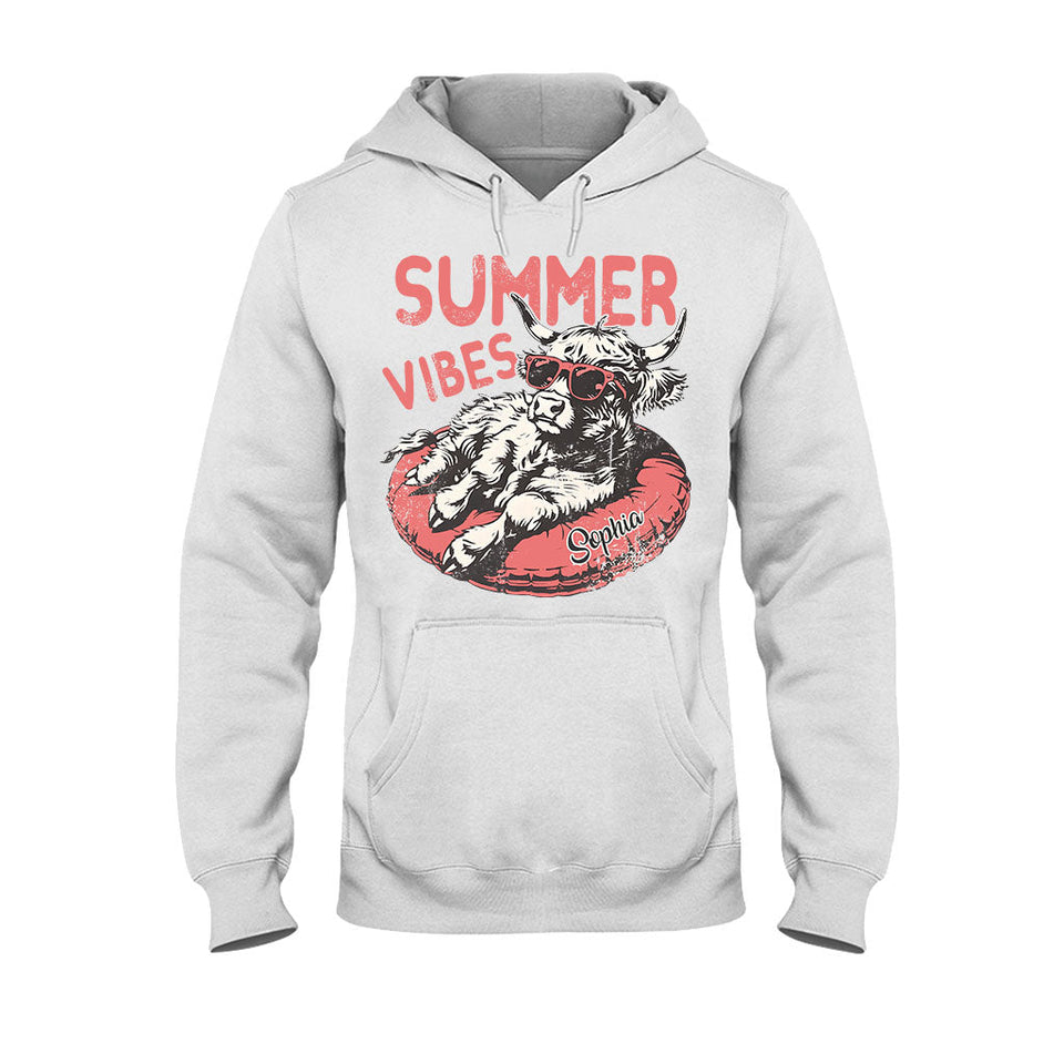 Summer Vibes - Personalized T-shirt And Hoodie