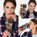 Have The Day You Deserve Skull Rose - Personalized Skull Tumbler