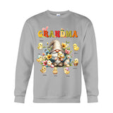 Gift For Grandma Easter Gnome - Personalized Grandma T-shirt And Hoodie