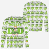 Dopest Dad Ever - Personalized Father All Over Shirt