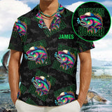 Weekend Hooker - Personalized Fishing Hawaiian Shirt