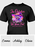 En octobre, on porte du rose - T-shirt et sweat à capuche personnalisés pour la sensibilisation au cancer du sein