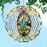 It's 420 somewhere - Personalized Weed Wind Spinner