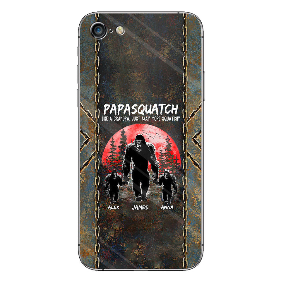 Grandpasquatch - Personalized Father Phone Case