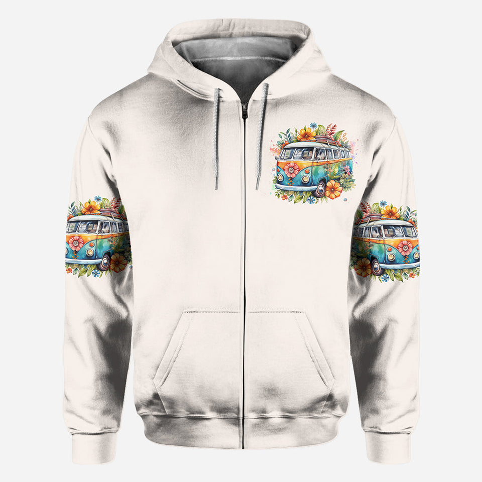 On My Way - Personalized Hippie All Over Shirt