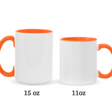 Spooky Mama Grandma Nana - Gift for mom - Personalized Accent Mug