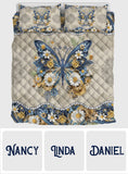 Beautiful Butterfly - Personalized Butterfly Quilt Set