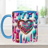 Best Mom Grandma Ever - Personalized Mother Accent Mug