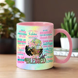 Proud Black Woman - Personalized African American Accent Mug